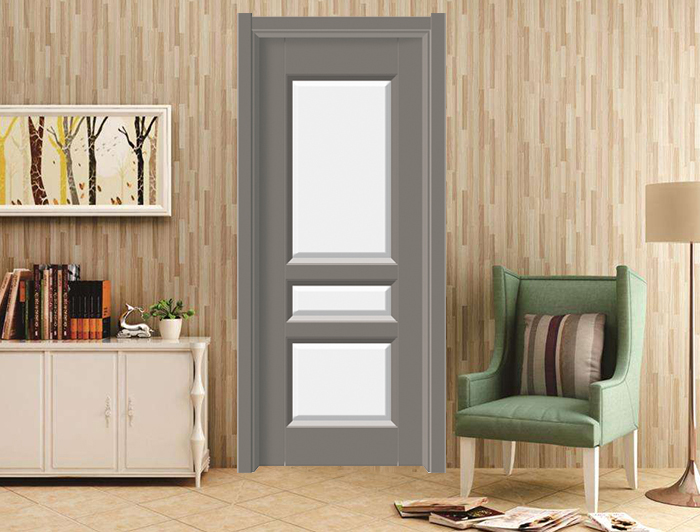无漆装板门