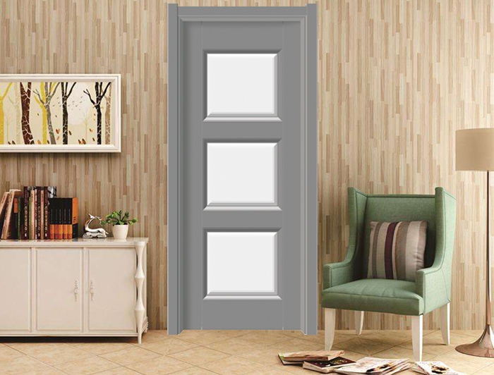 无漆装板门