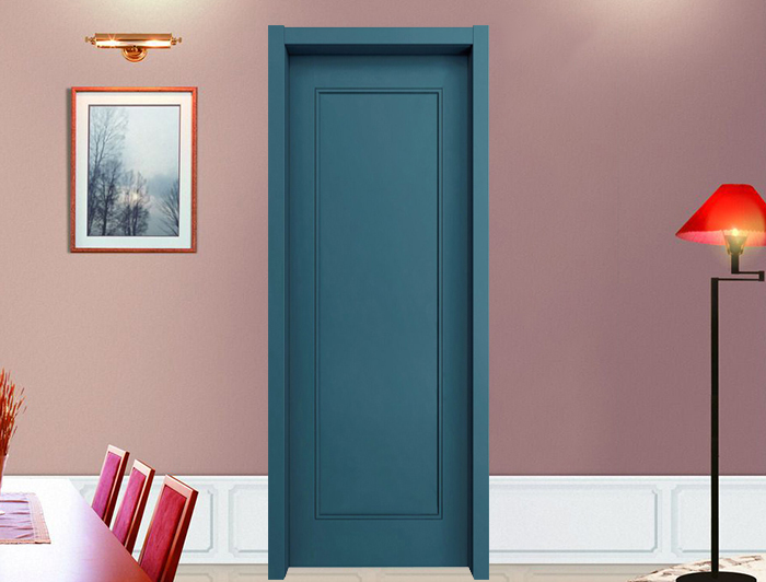 简欧扣线无漆门