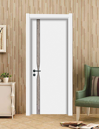 无漆装板门
